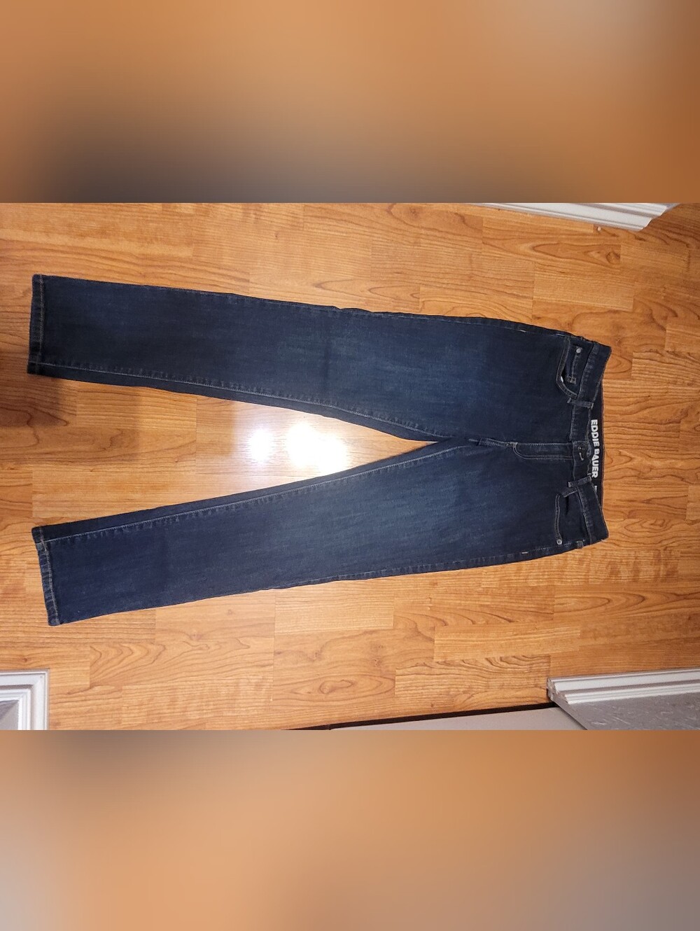 Eddie Bauer Women's Dark Blue Skinny Jeans